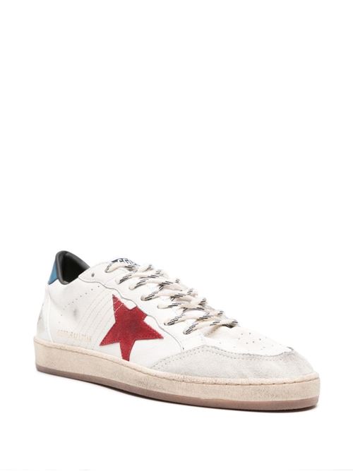 Sneaker in vitello bianco/multicolore Golden Goose | GMF00117F00540311716